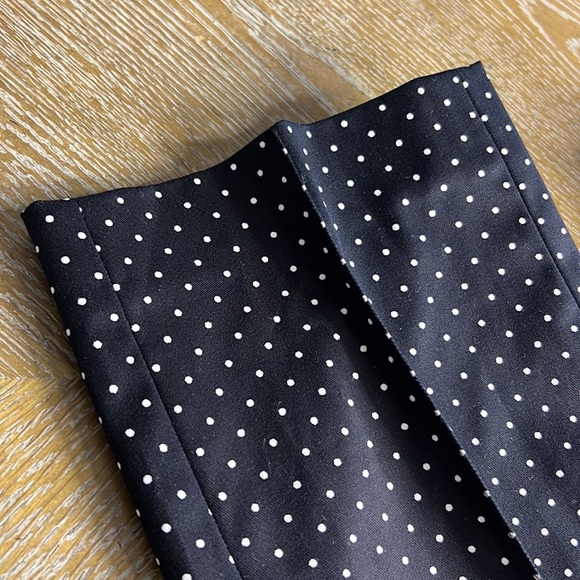 AKRIS PUNTO Franca Polka-Dot Stretch Polka-Dot Pants 10 - Picture 11 of 14